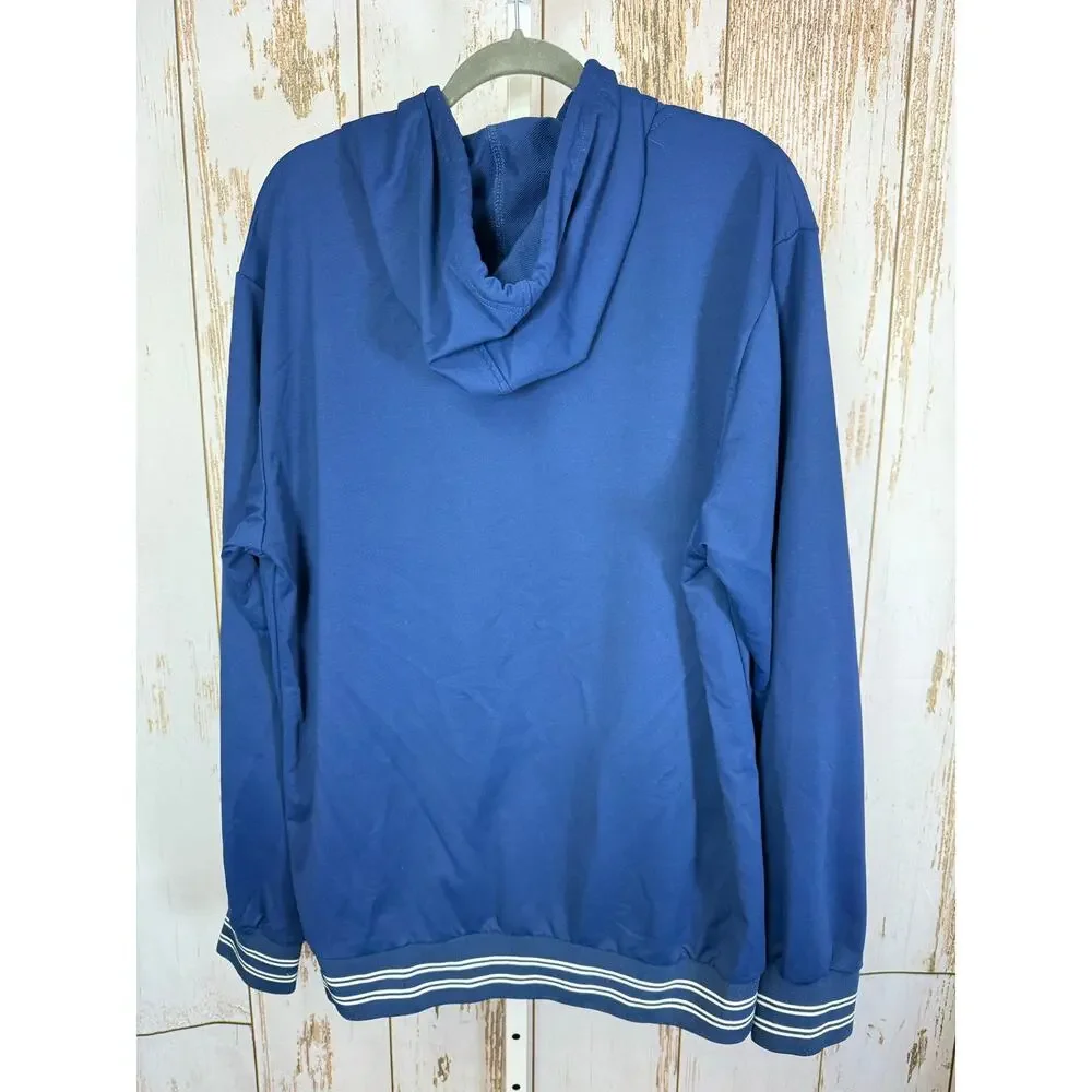 Le Tigre, Navy Blue Hoodie. Size XL. Good used condition!